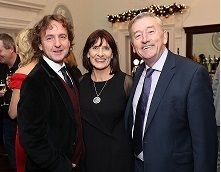 Paul Henderson with Loretta Dignam and Michael Cullen